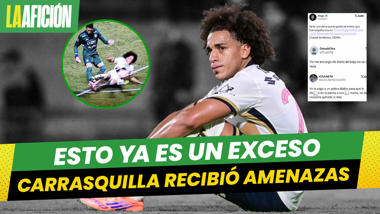 Adalberto Carrasquilla recibe AMENAZAS tras la escalofriante fractura que provocó a Kevin Mier