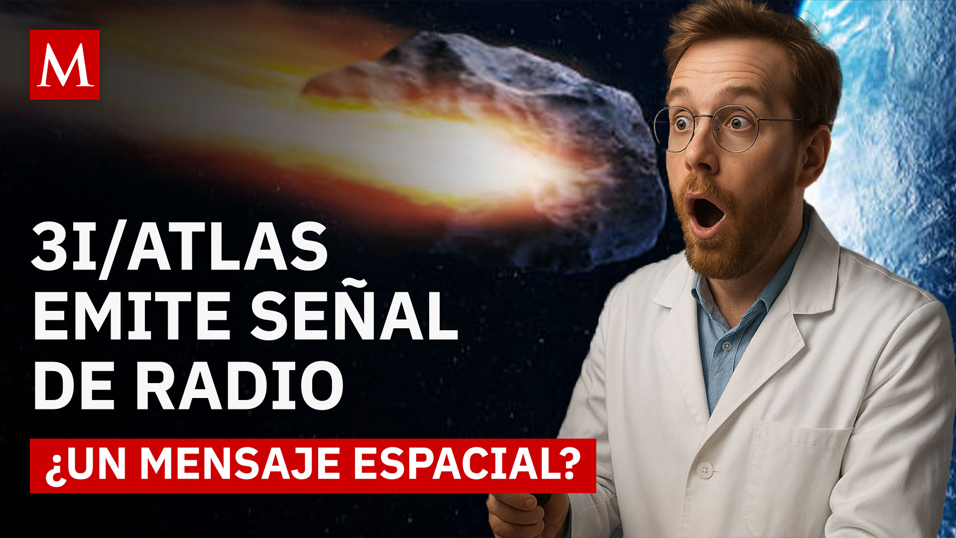 3I/ATLAS: el misterioso cometa interestelar sorprendió con una señal de radio
