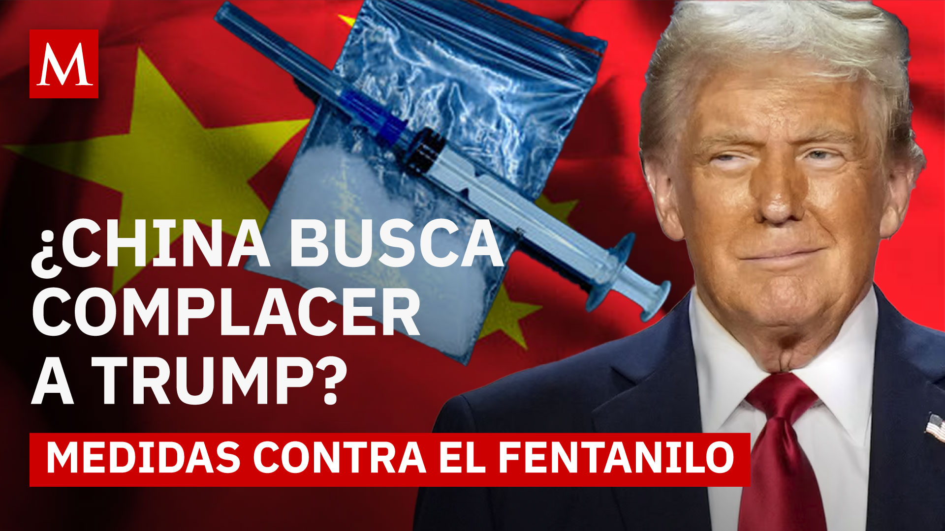 China exige licencias para exportar precursores del fentanilo a México y Canadá