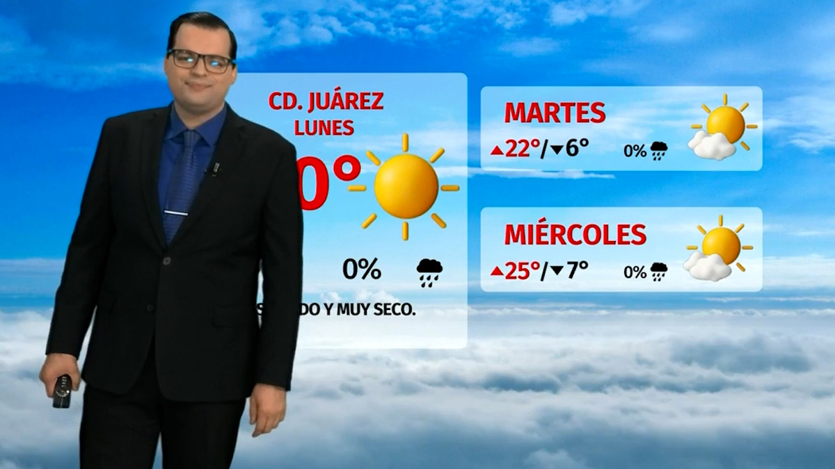 Clima de hoy 10 de noviembre de 2025 | Pronóstico con Nelson Valdez