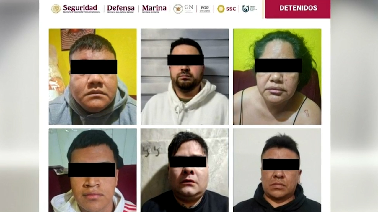 Detienen a seis personas tras cateos en CDMX