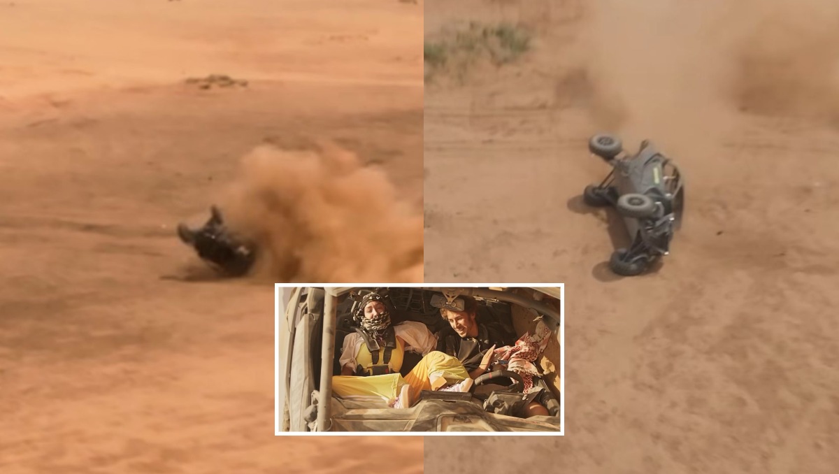 Juanpa Zurita y Daniela Rodrice sufren aparatosa volcadura | Especial