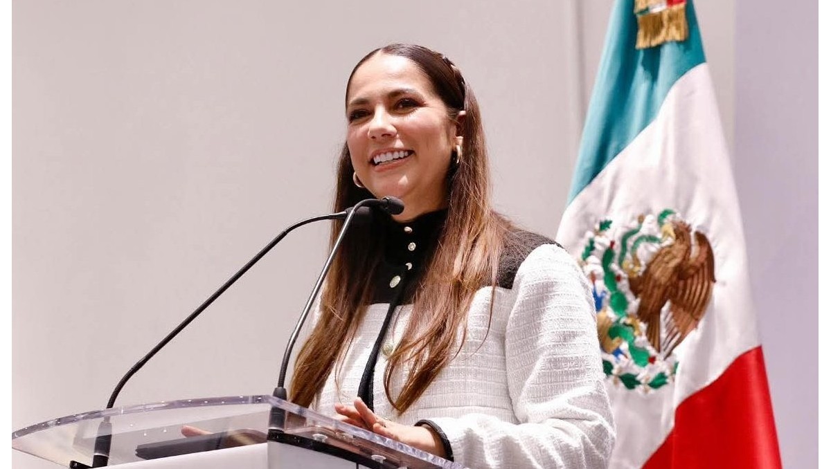 Libia Dennise explicó que el proyecto forma parte de una estrategia más amplia que incluye la tecnificación del riego. | Especial