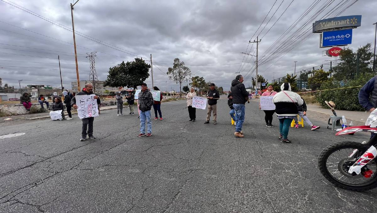 Los manifestantes aseguran que llevan más de seis meses sin agua. Foto: (Zuleyma García)