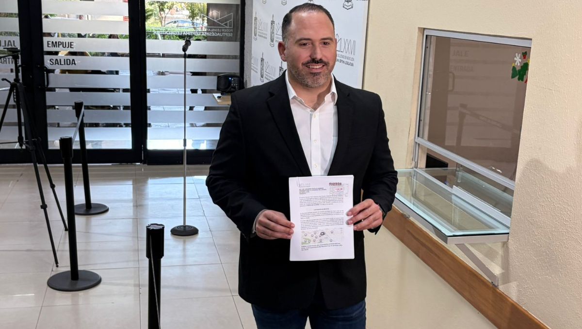 Mario Soto, coordinador de Morena en Congreso de Nuevo León | Kevin Recio