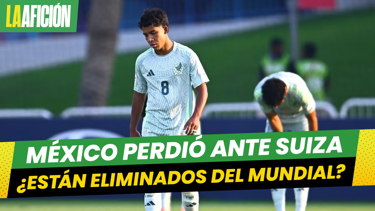 México cae ante Suiza y complica su pase a la siguiente ronda en el Mundial Sub 17