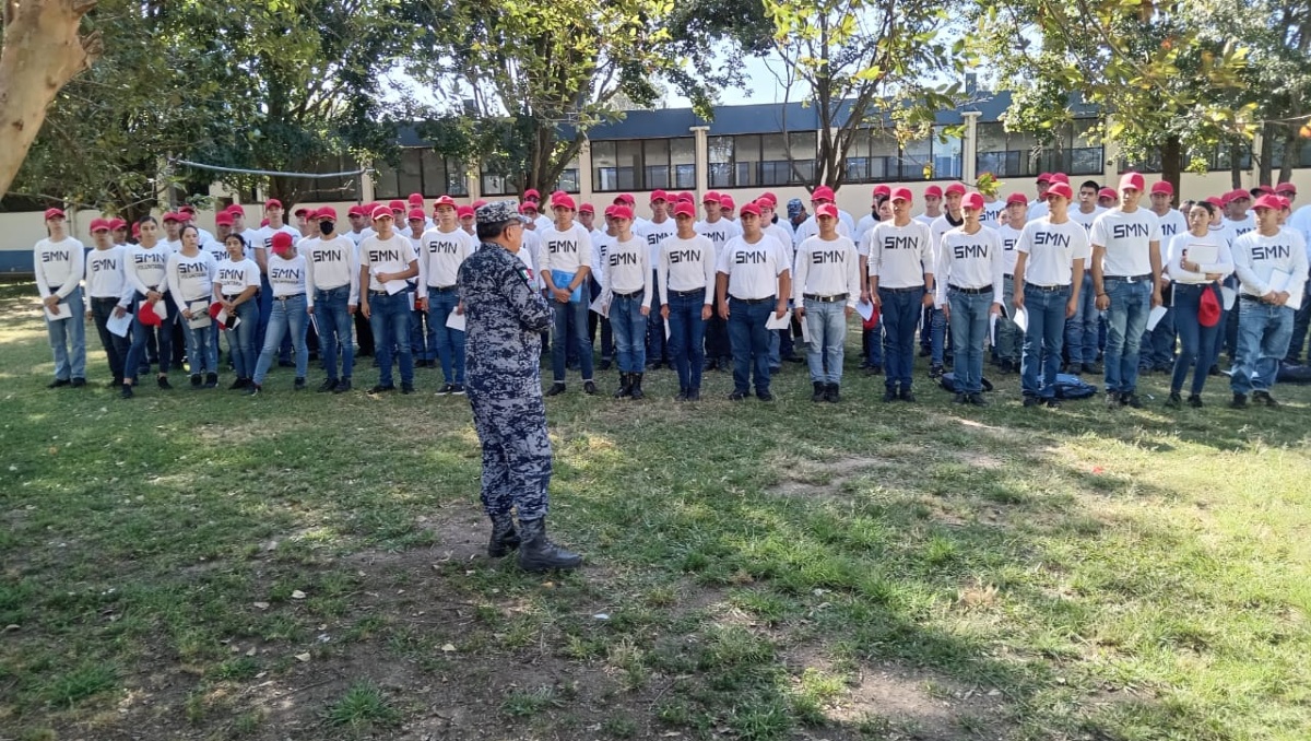 Miles de jóvenes llevan a cabo su Servicio Militar Nacional para conseguir su Cartilla Militar (Foto: Cortesía)