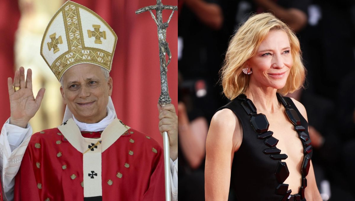 Papa León XIV se reúne con Cate Blanchett y más estrellas de Hollywood