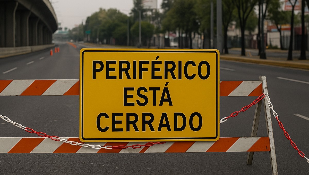 Periférico Norte estará cerrado en un tramo lateral por más de un mes | Especial IA Discover Milenio