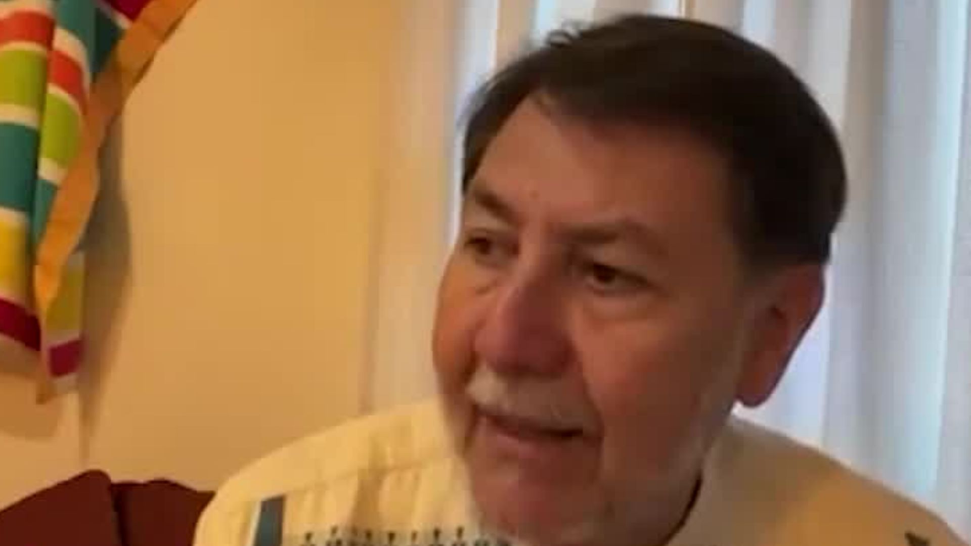 El senador de Morena, Gerardo Noroña, critica la marcha de la generación Z