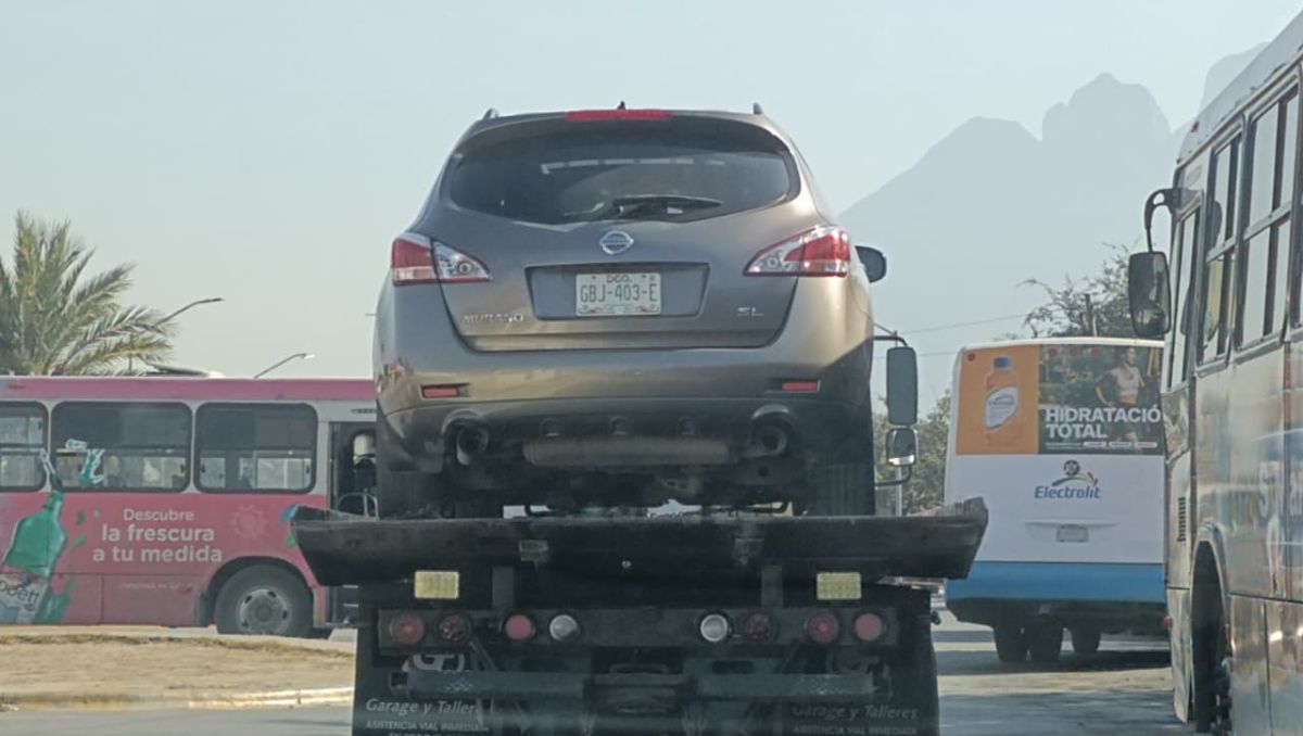 Además de la captura, se aseguró un vehículo durante el operativo. | Especial