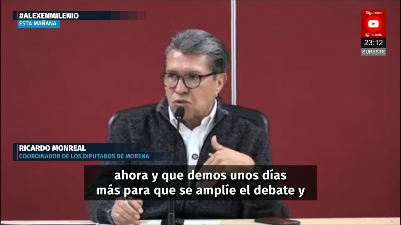 Aplazan debate sobre reforma de revocación de mandato