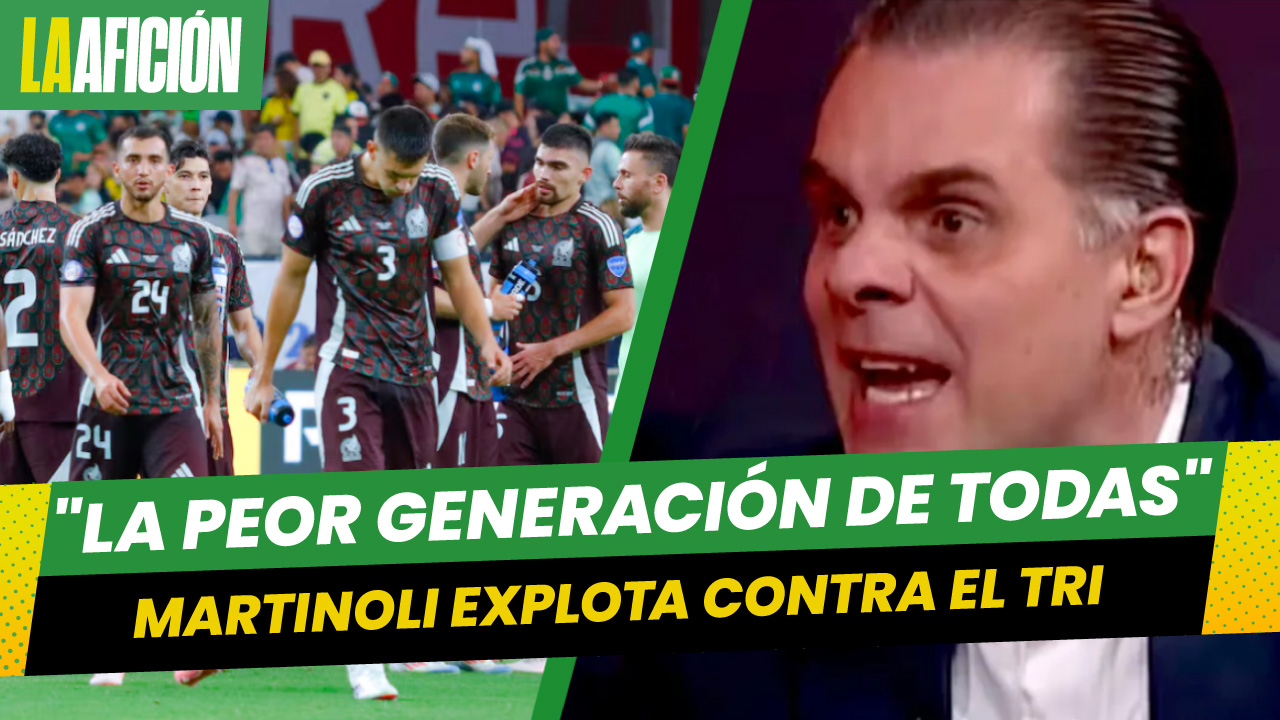 Christian Martinoli se lanza contra la selección mexicana: "Es la peor generación de todas"