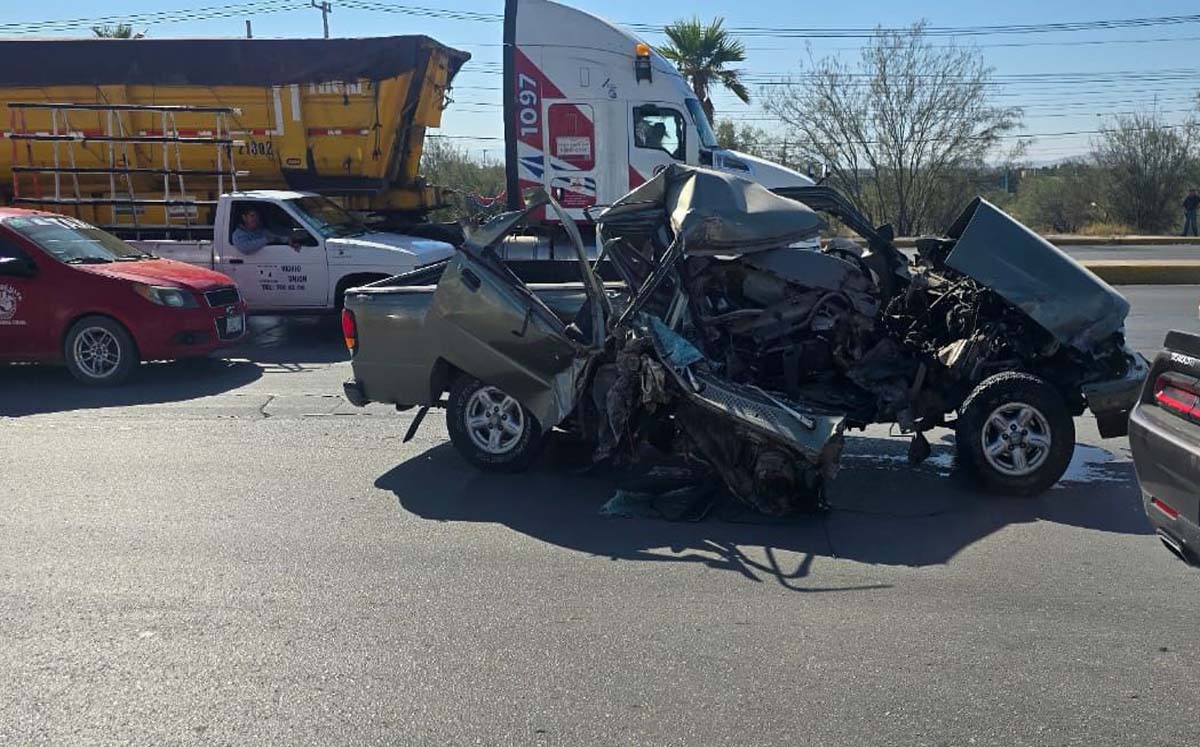 El conductor no presentó heridas de gravedad sin embargo agredió a otro conductor y policías. l Especial