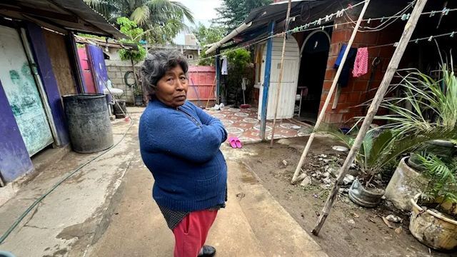 Familias de Álamo siguen sin apoyo tras la crisis provocada por las lluvias