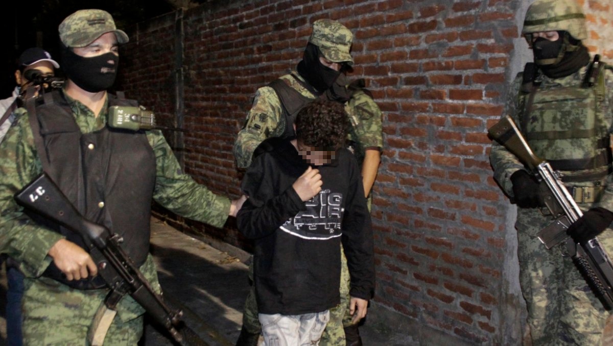 Fotografía del día en que 'El Ponchis' fue capturado en Morelos | AP