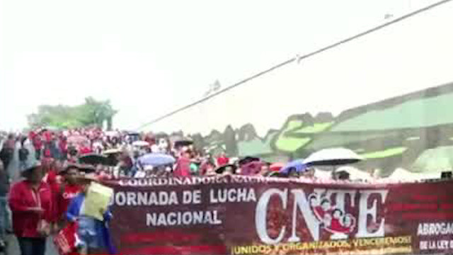 Integrantes de la CENTE realizarán paro de labores para exigir cambios en la reforma educativa