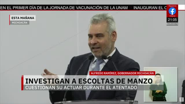 Investigan a escoltas de Manzo por complicidad en su muerte | Paola Barquet, 10 de noviembre de 2025