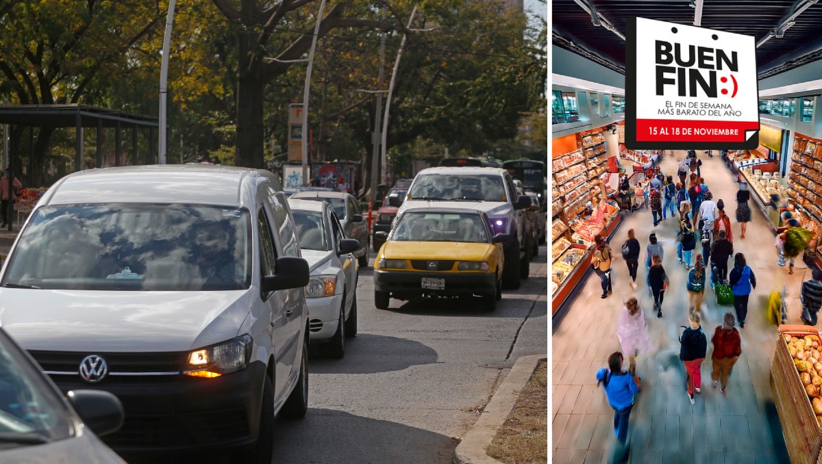 Jalisco invita a aprovechar el Buen Fin 2025 en descuentos en multas vehiculares (Fotos: Archivo y X El Buen Fin )