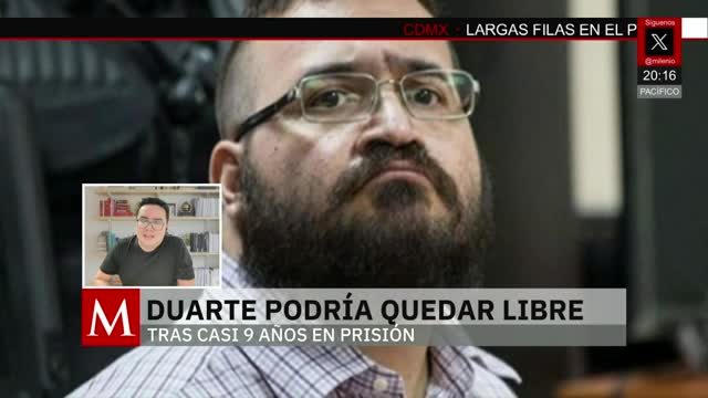 Javier Duarte podría quedar libre la próxima semana | Elisa Alanís, 10 de noviembre 2025