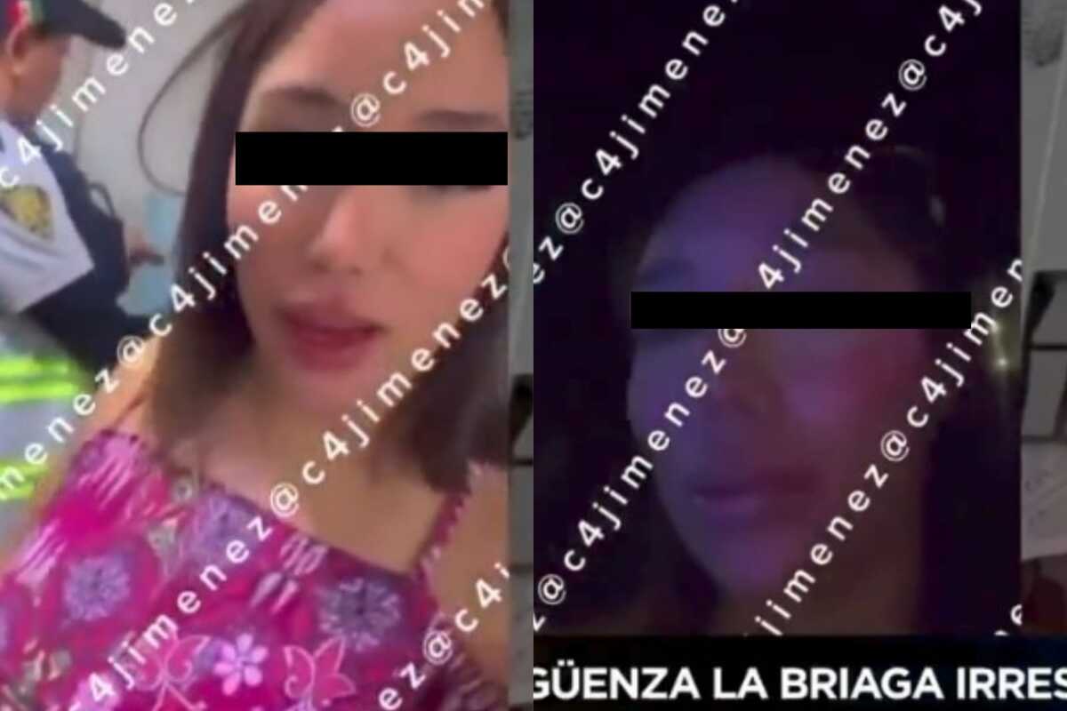 La mujer acostumbra a manejar en supuesto estado de ebriedad.