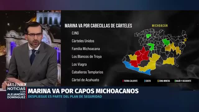 La Marina va por capos michoacanos | Alejandro Domínguez, 10 de noviembre de 2025