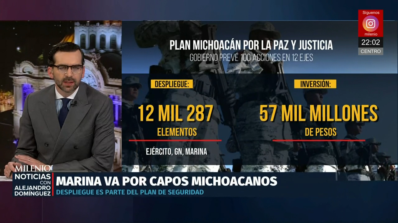 Marina refuerza labores de inteligencia en Michoacán