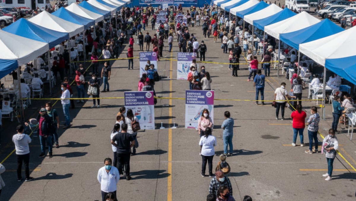 Mega Centro de Vacunación en CU estará por una semana | Especial IA Discover Milenio