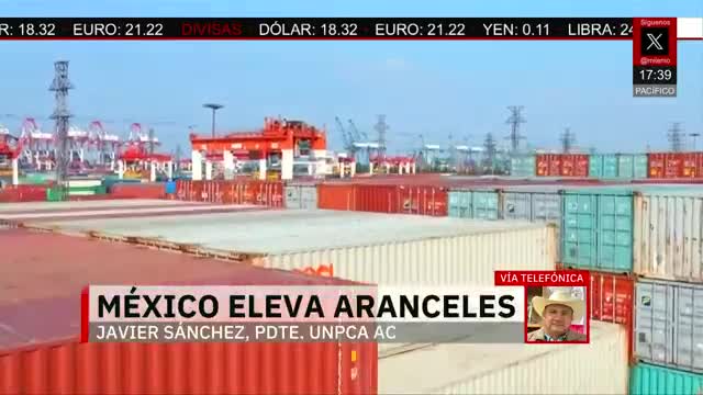 México anuncia un arancel del 210% en azúcar extranjera | Rodrigo Rico, 11 de noviembre de 2025