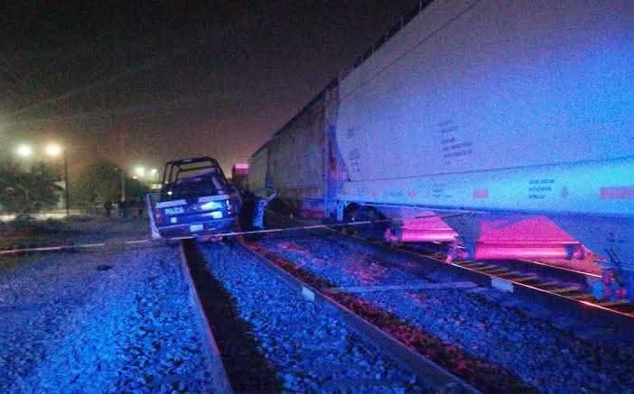 Presuntos delincuentes realizaban maniobras para descarrillar el tren. (Cortesía)