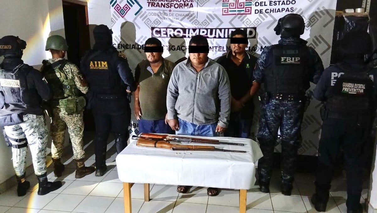 Presuntos responsables del homicidio de un padre y sus dos hijos