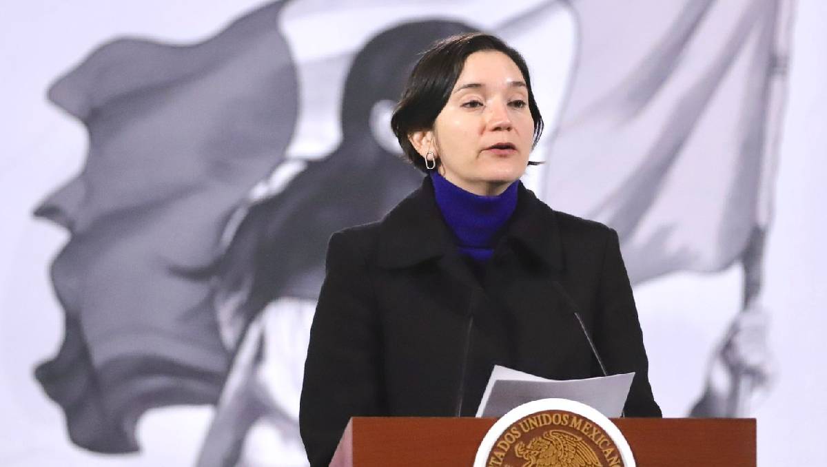 La secretaria ejecutiva del SESNSP, Marcela Figueroa | Foto: Ariel Ojeda / Milenio Diario