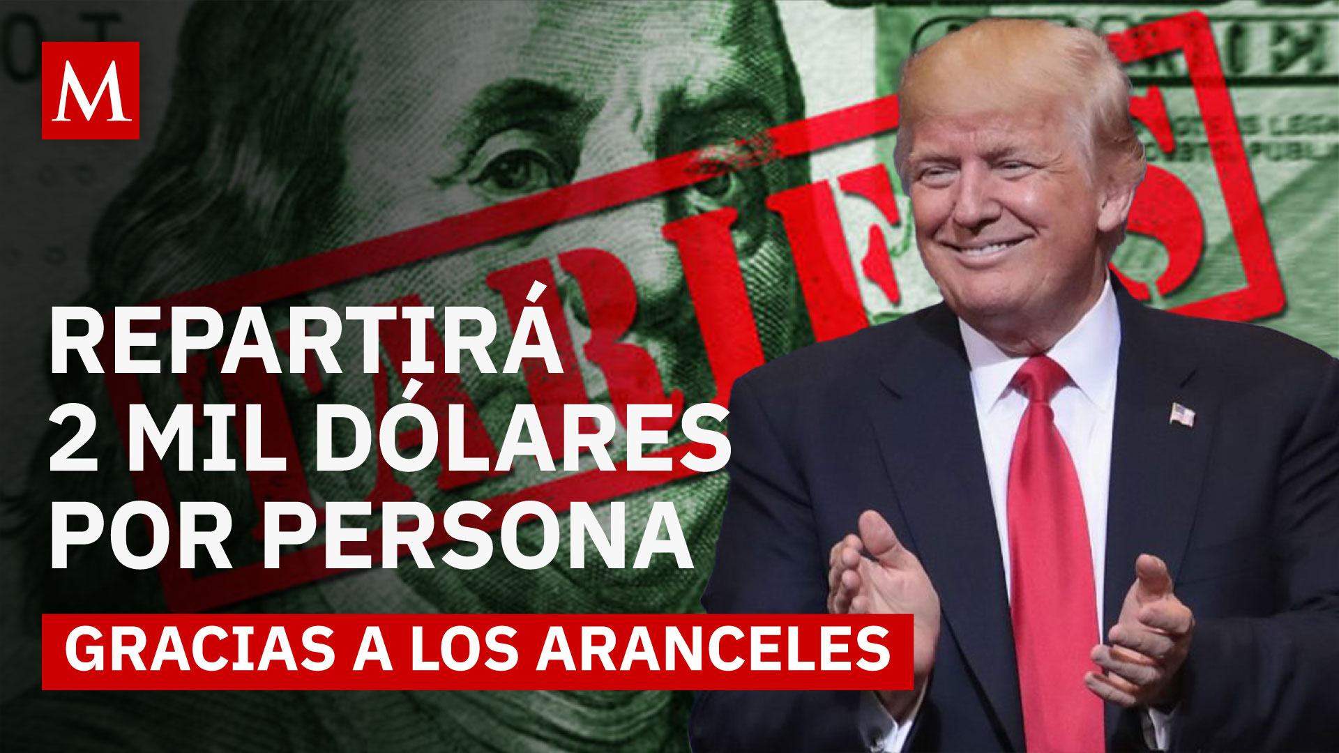 Trump promete repartir dinero con fondos de aranceles: ¿Golpe maestro o riesgo fiscal?