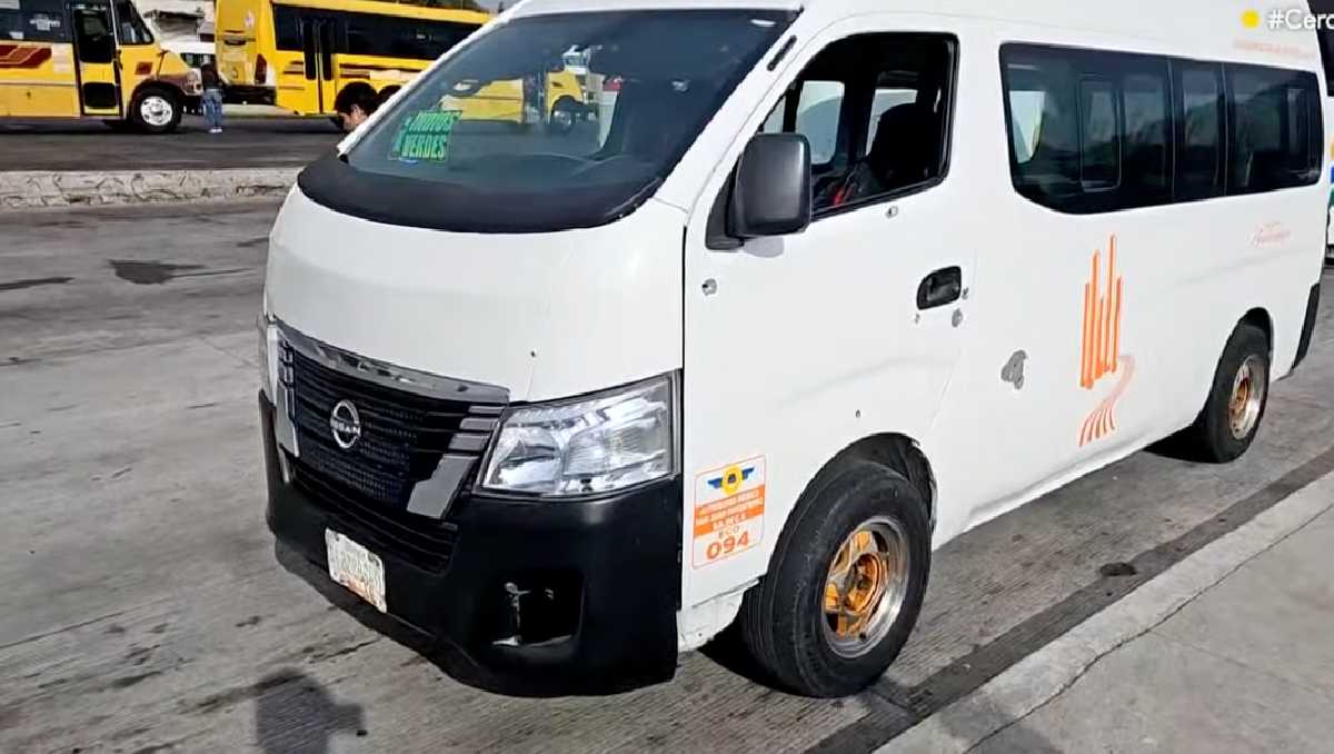 La unidad de transporte público baleada cubría la ruta de Naucalpan a la Ciudad de México. Foto: (TD)