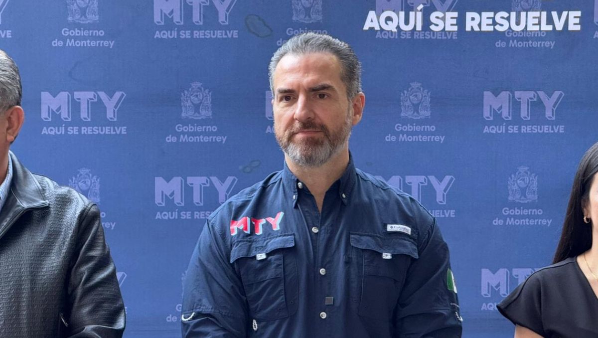 Adrián de la Garza, alcalde de Monterrey. | Fabricio Gallegos