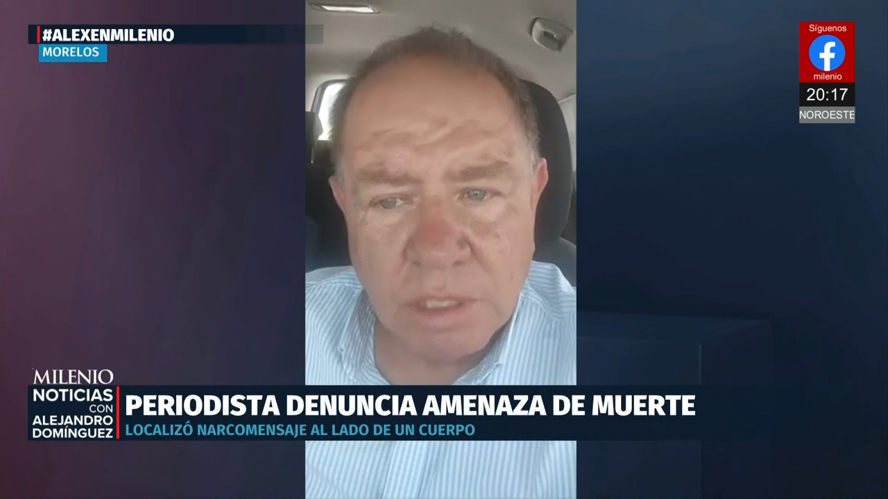 Amenazan de muerte al periodista Paco Cedeño en Cuautla