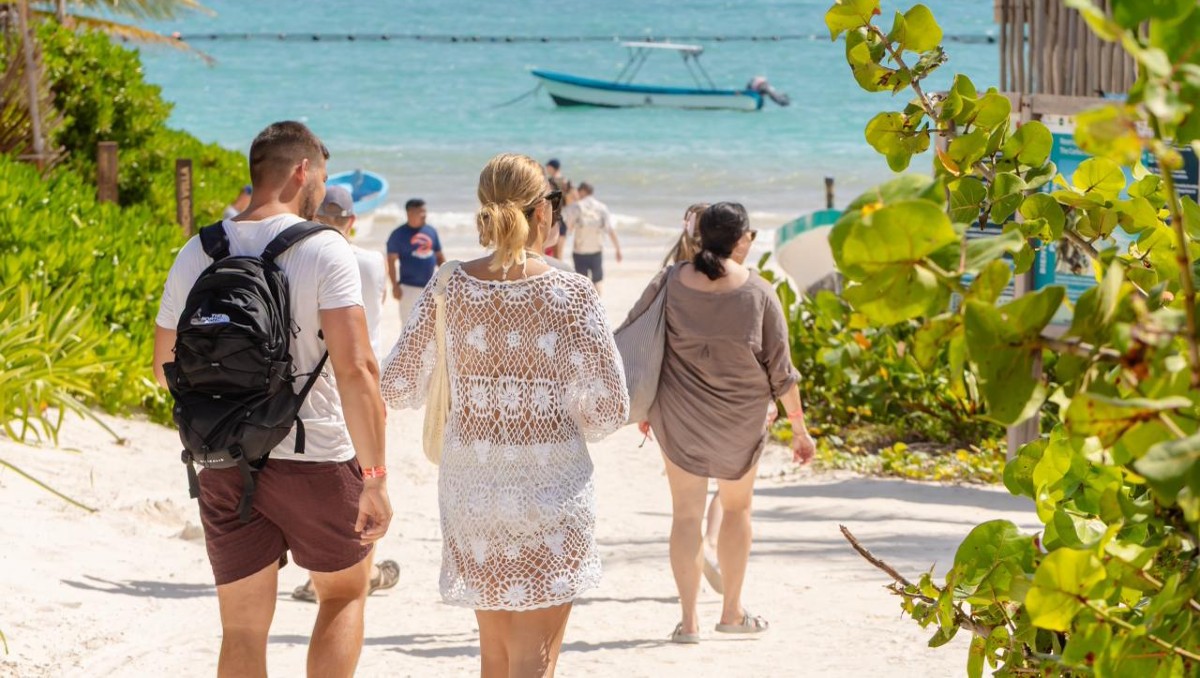 Amplían acceso libre a las playas del Parque del Jaguar en Tulum. | Foto: Especial