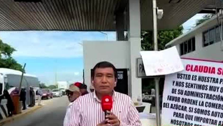 Cañeros mantienen bloqueos; exigen frenar importación de azúcar