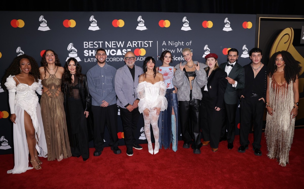 Los 10 chicos que compiten por el gramófono compartieron sus ilusiones. FOTO: Especial