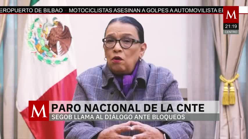 La CNTE anunció un paro nacional a partir de mañana | Elisa Alanís, 12 de noviembre 2025