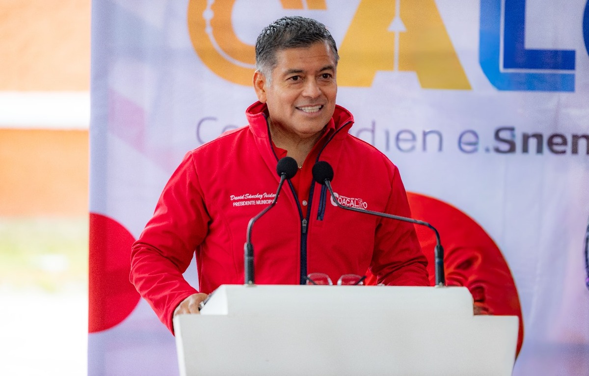 David Sánchez fortalece la infraestructura escolar en Coacalco. Foto: (Especial)