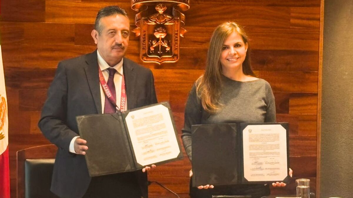 David Sánchez ISSSTE y Karla Planter UdeG (Roberto Hurtado)