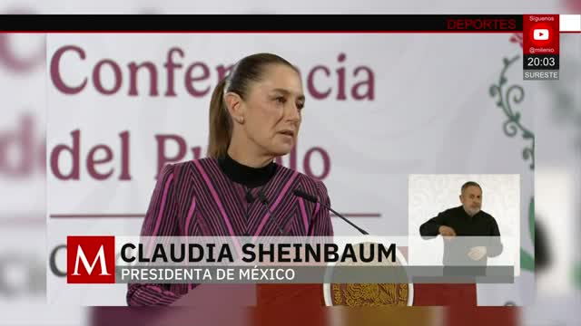Debemos saber quién está detrás de las marchas: Sheinbaum | Jaime Núñez, 12 de noviembre de 2025