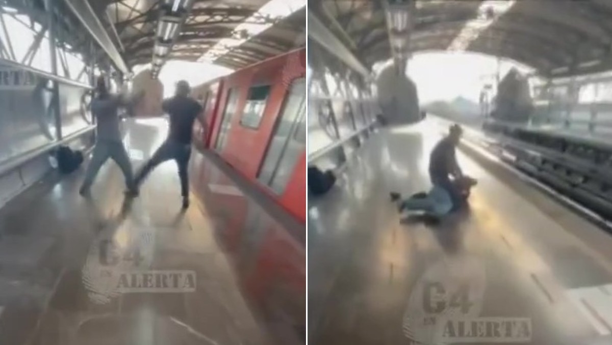 Los implicados en la pelea de Metro Oceanía fueron detenidos por elementos de la SSC. | Especial