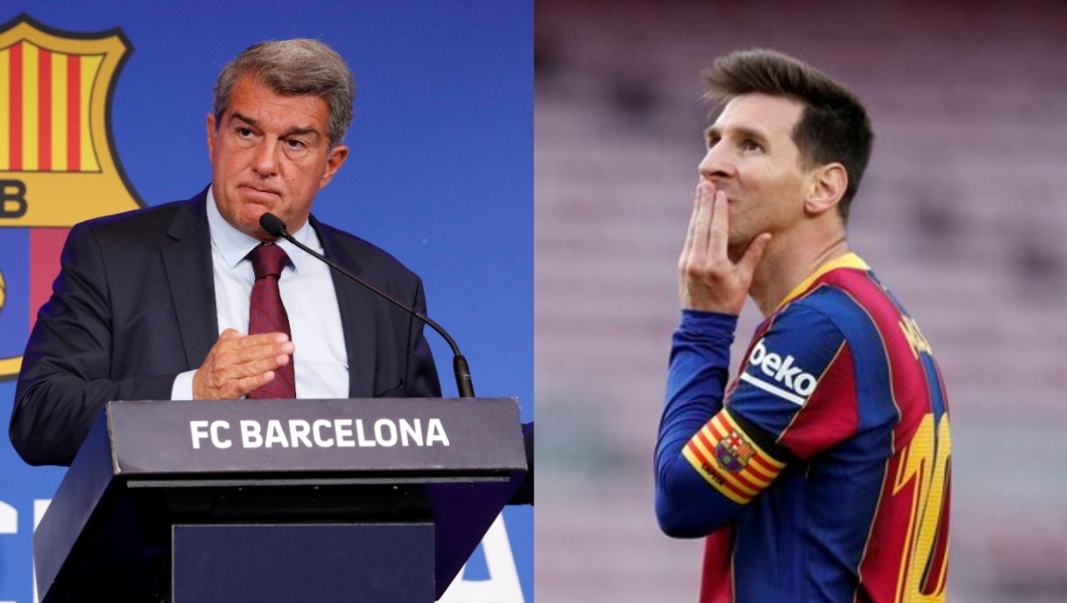 Joan Laporta pide no especular sobre el regreso de Messi al Barcelona (Reuters)