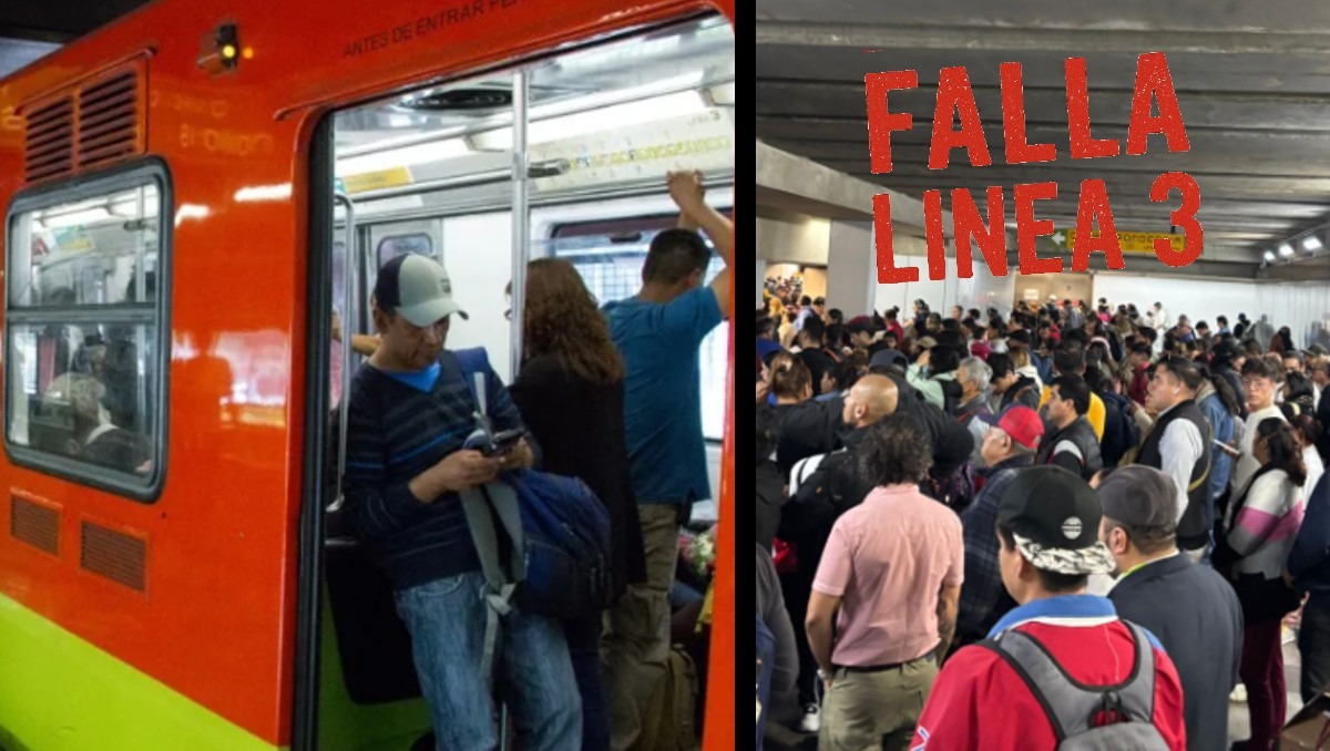 La línea 3 del metro de CdMx informó sobre el retraso en los trenes | Especial Discover Milenio