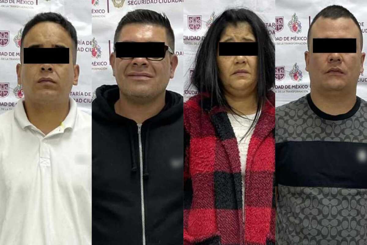 Los detenidos fueron sorprendidos con dosis de droga.