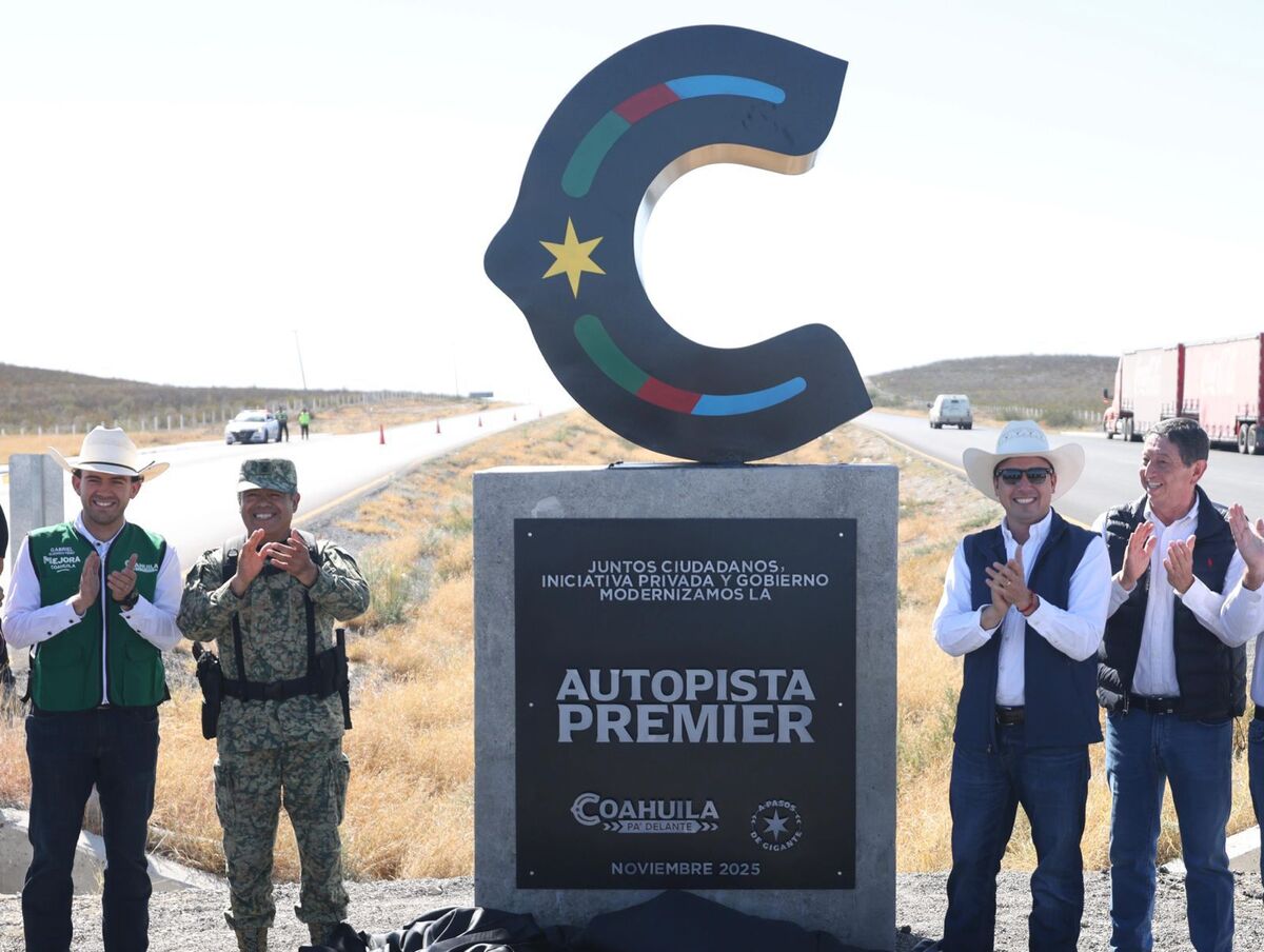 Manolo Jiménez entrega autopista Premier rehabilitada del Norte.| Verónica Rivera.