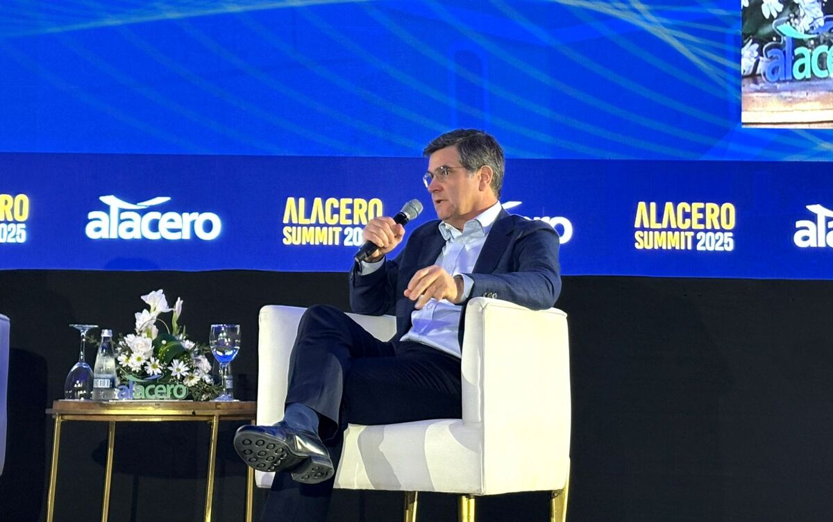 Máximo Vedoya, director general de Ternium, en su participación en el Alacero Summit 2025. | Jordan Saucedo