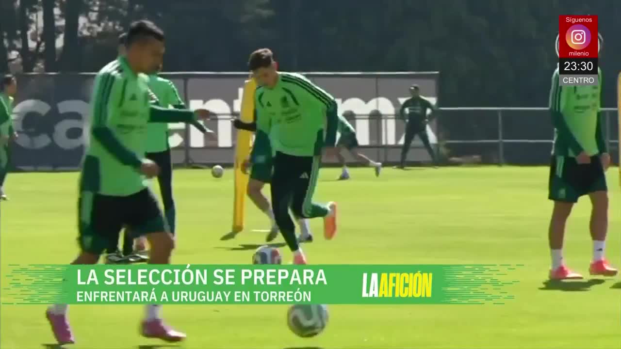 México se prepara para enfrentar a Urugay | Milenio Noticias La Afición, 11 de noviembre de 2025